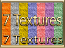 Zoy Texture [ Classic Leather Wave Seamless 02 ] 7 Textures