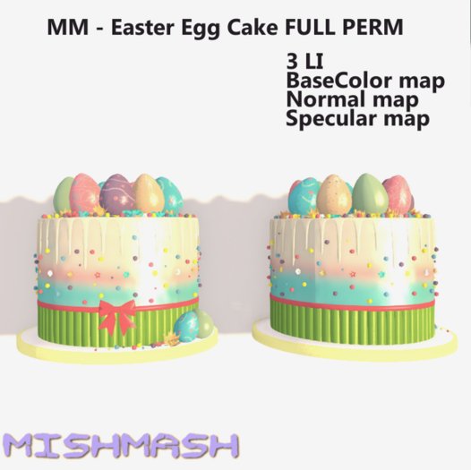 MM - Easter Egg Cake