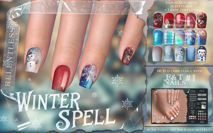 RELENTLESS F&T #1 (HUD) - Winter Spell