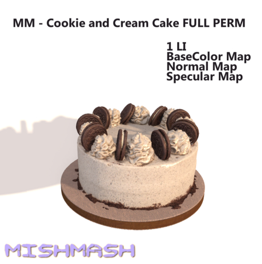 MM - Cookie and Cream Cake