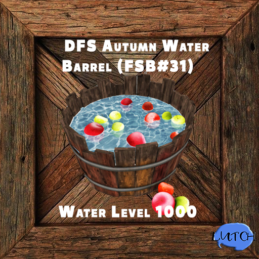 DFS Autumn Water Barrel (FSB#31) 