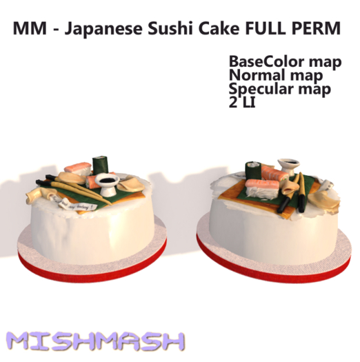MM - Japanese Sushi Cake