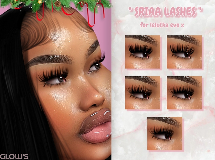 GLOW'S-SRIAA LASHES  EVO X