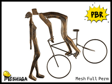 Meshuga PBR Valentines Kissing Lovers Statue FULL PERM MESH 