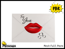 Meshuga PBR Valentines Love Letter For You FULL PERM MESH