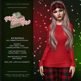 Joy Jammies [Buffalo Plaid MEGAPACK] - Maitreya LaraX • PetiteX • eBody Reborn