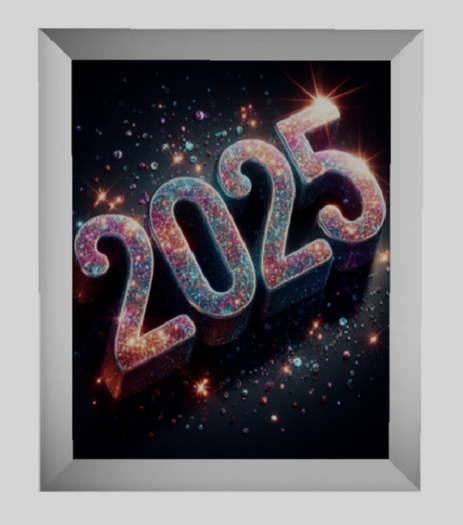 **O::U::T** CALENDAR 2025 WHITE 