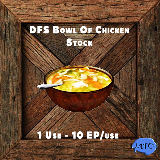 DFS Bowl Of Chicken Stock 