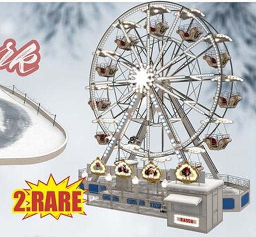 2. Sese & PA - Winter Magic Park - Christmas Ferris Wheel RARE