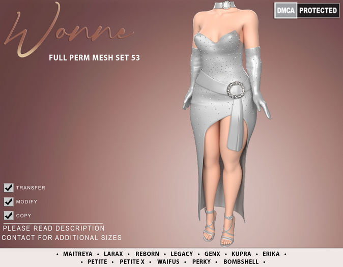 WONNE (53) Full Perm Mesh