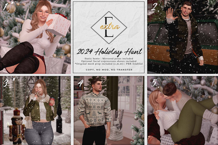 -Extra- 2024 Holiday Hunt Pose FATPACK 