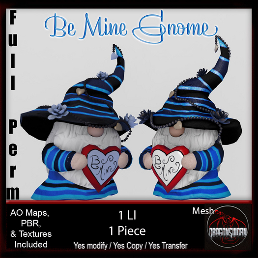 Full Perm Be Mine Gnome