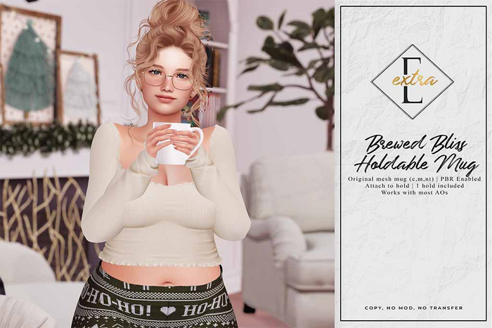 -Extra- Brewed Bliss Holdable Mug