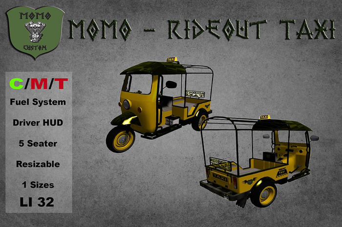 MoMo - Rideout Taxi (wear)