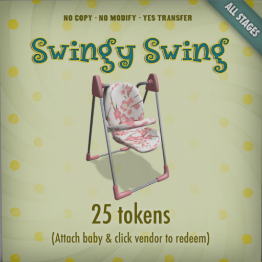 [Little baby] Zooby Swing Pink Blossom 