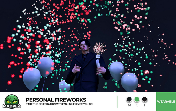 MadPea Personal Fireworks