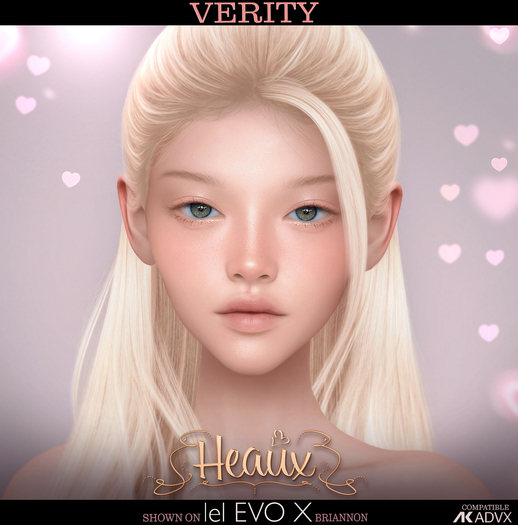 [Heaux] Verity - Porcelain  *Velour Tone