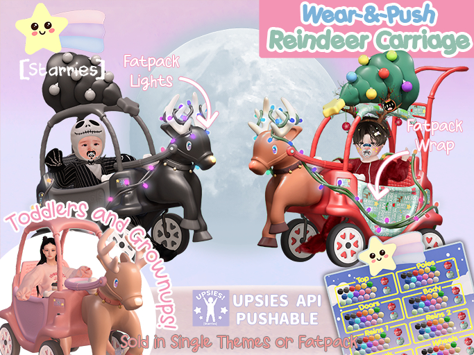 [Starries] Reindeer Carriage FATPACK
