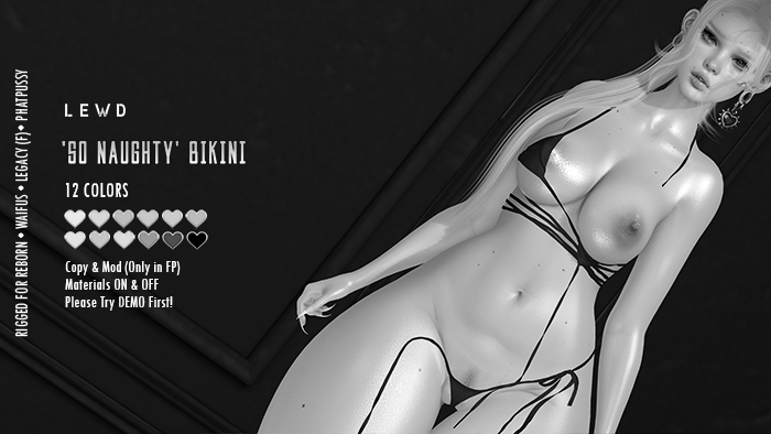 [LEWD] 'So Naughty!" Bikini - DEMO