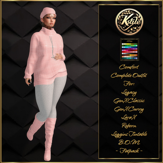 [K-Style] COMFORT OUTFIT - FATPACK #1