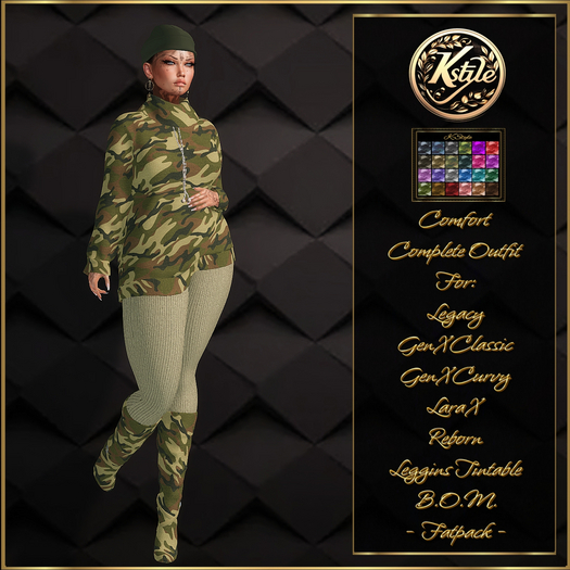 [K-Style] COMFORT OUTFIT - FATPACK #6