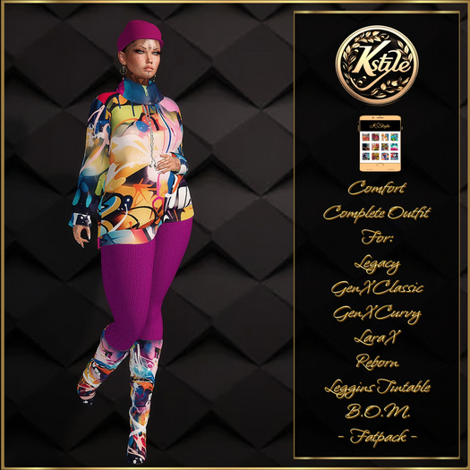 [K-Style] COMFORT OUTFIT - FATPACK #7