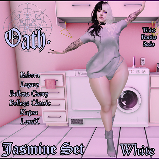 {Oath} Jasmine Set White