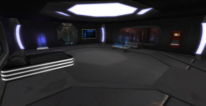 CYBERPUNK MODULE- APARTMENT - EVOLVE HOLODECK ROOM