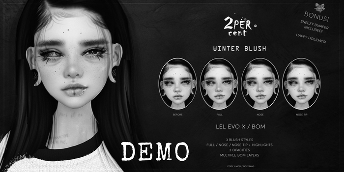 2PERcent - Winter Blush DEMO