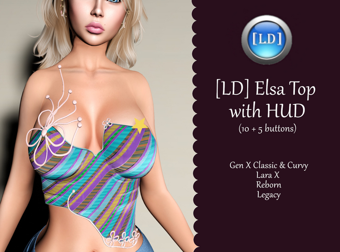[LD] Elsa Top w HUD