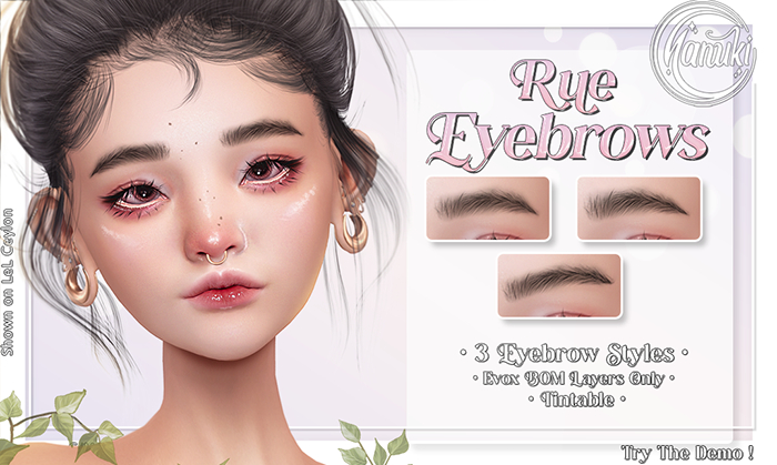 -Nanuki- Rue Eyebrows {LeL Evox}