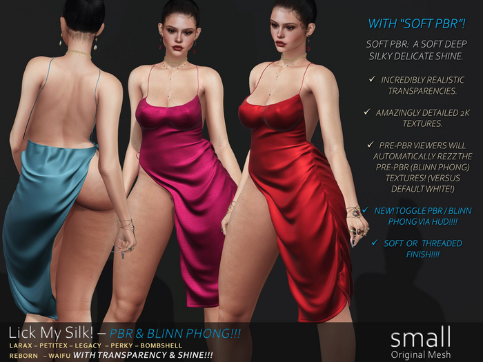 small Lick My Silk! FATPACK