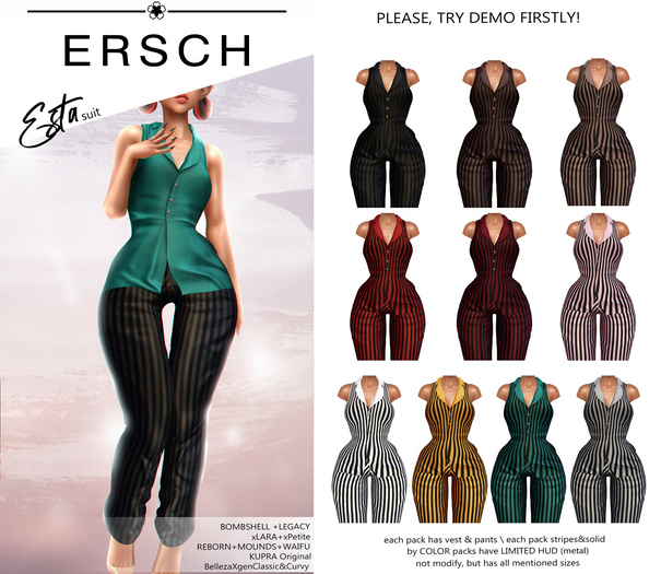 ERSCH - Esta suit -fatpack-