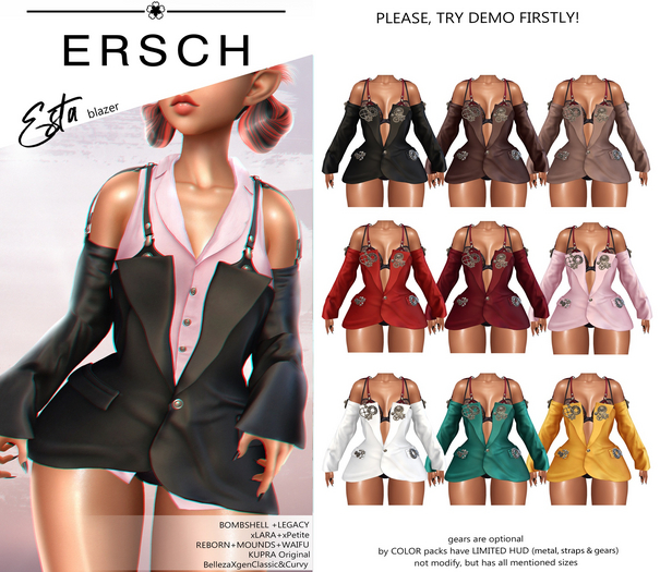 ERSCH - Esta blazer -fatpack-