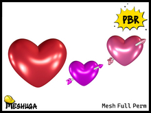 Meshuga PBR Valentines Heart & Arrow FULL PERM MESH