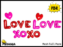 Meshuga PBR Valentines Love Letters Pack FULL PERM MESH