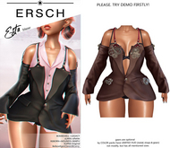 ERSCH - Esta blazer -choco-