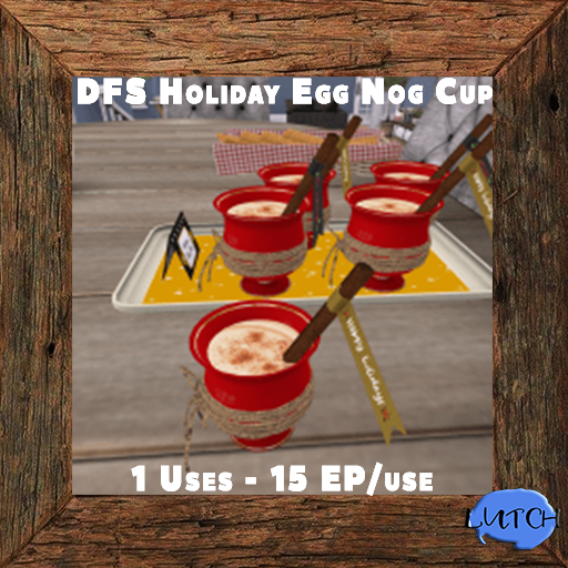 DFS Holiday Egg Nog Cup