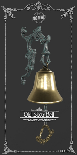 NOMAD // OLD SHOP BELL // FATPACK
