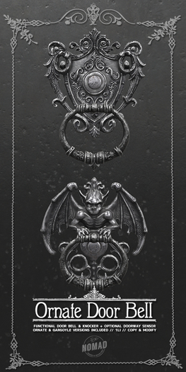 NOMAD // ORNATE DOOR BELL // FATPACK
