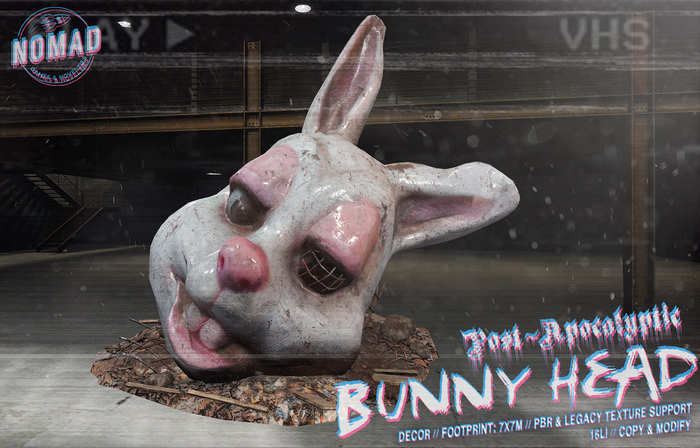 NOMAD // POST-APOCALYPTIC BUNNY HEAD