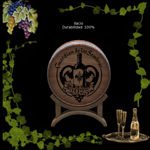 Barril 2025 [G&S] Vazio