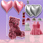 05. Demicorn - Valentine - Balloons WHITE