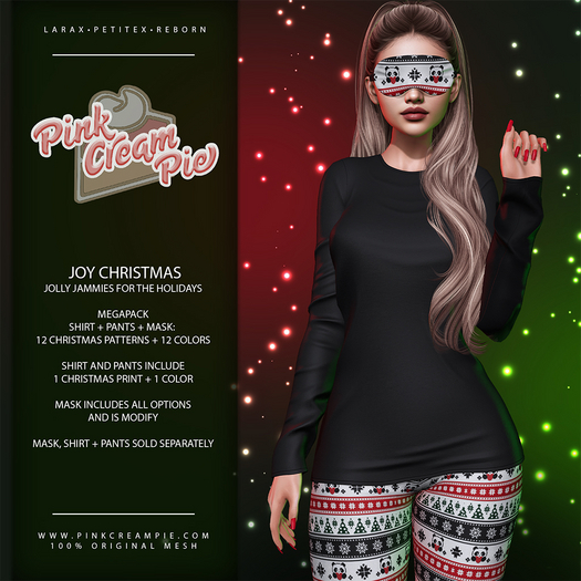 Joy Jammies [Christmas MEGAPACK] - Maitreya LaraX • PetiteX • eBody Reborn