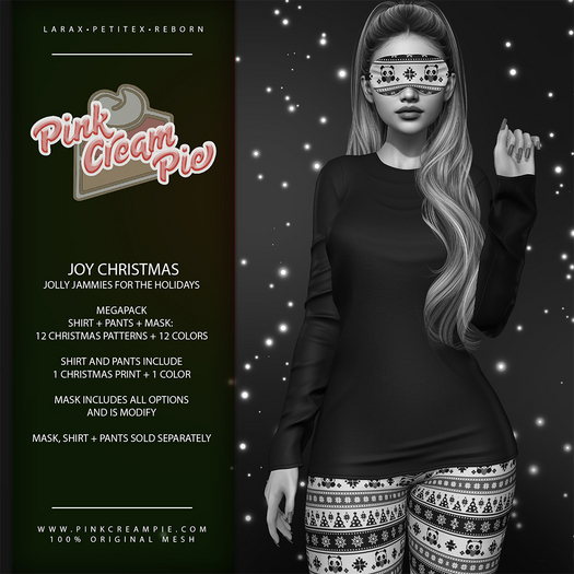 Joy Jammies [Christmas MEGAPACK DEMO] - Maitreya LaraX • PetiteX • eBody Reborn