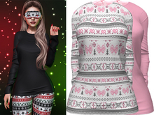 Joy Pajama Shirt [Christmas Cute] - Maitreya LaraX • PetiteX • eBody Reborn