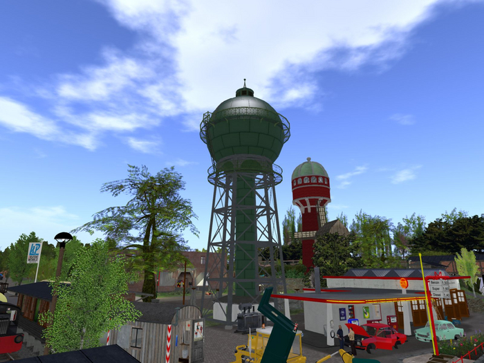 wasserturm stahl cm mesh