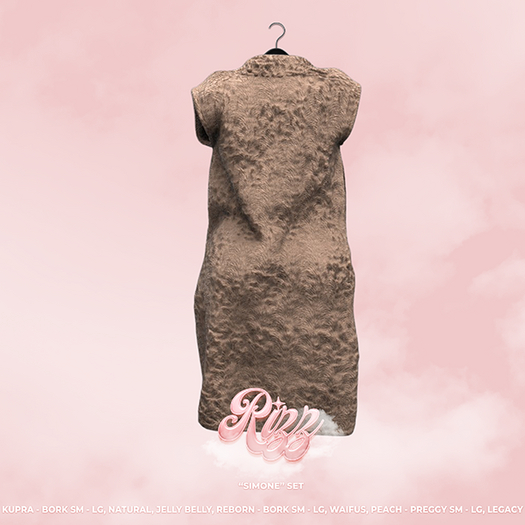 "RIZZ" X "SIMONE" COAT - DESERT