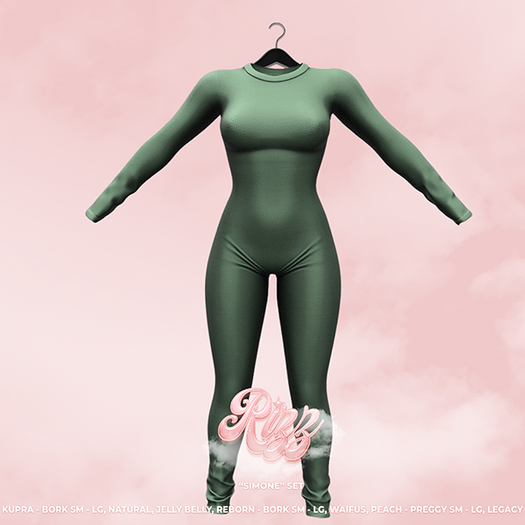 "RIZZ" X "SIMONE" BODYSUIT - OLIVE