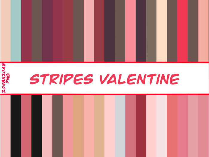 Stripe Valentine ❥